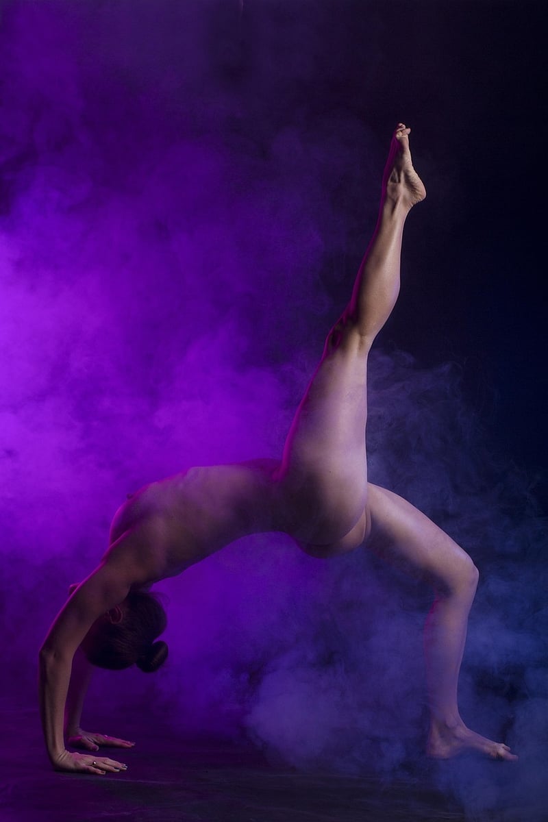 Woman Silhouette Yoga